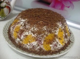 Торт "Фруктовая горка"