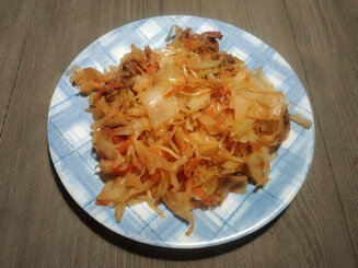 Солянка из капусты с шампиньонами