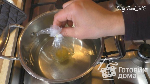 Яйца пашот (два способа приготовления) фото к рецепту 9
