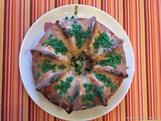 Простой творожный кекс