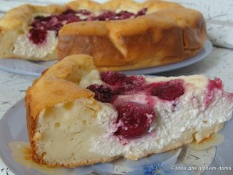 Быстрый творожный пирог