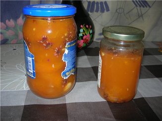 Абрикосовый конфитюр с ароматом лимона и лаванды