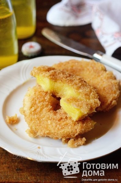 Buñuelos de piña – Ананасовые колечки во фритюре фото к рецепту 3