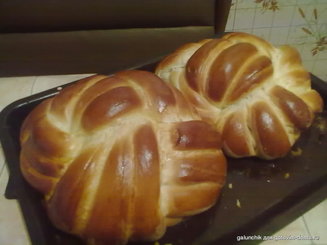 Сладкая праздничная  хала