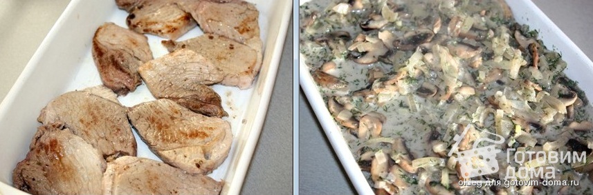 Бефстроганов из свинины с грибами и сливками на сковороде: рецепт с видео и фото | Меню недели
