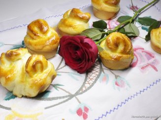 Сдобные булочки "Русские кружева"