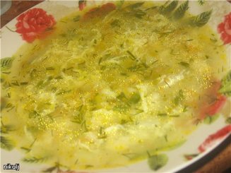Яичный суп "Eier Suppe" (Затируха)