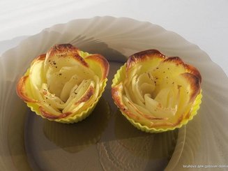 Запеченный картофель "Лепестки"