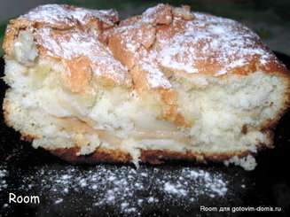 Шарлотка с яблоками