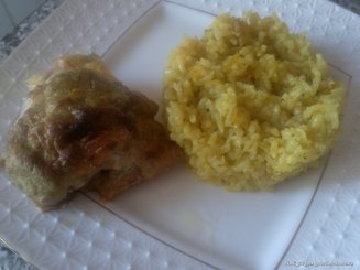 Куриные бедрышки, запеченные с сыром