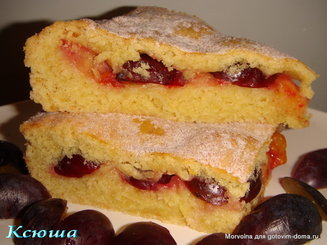 Песочный пирог с сюрпризом