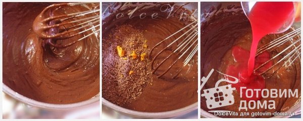 Постный шоколадно-апельсиновый кекс (без масла) фото к рецепту 3