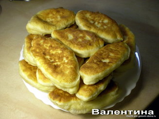Пресное тесто на кефире "впрок" (для пирожков, чебуреков, пиццы)