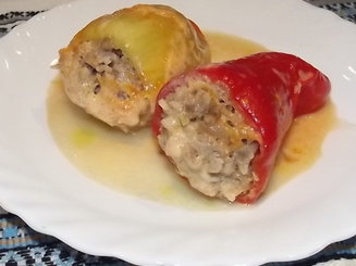 Фаршированый болгарский перец