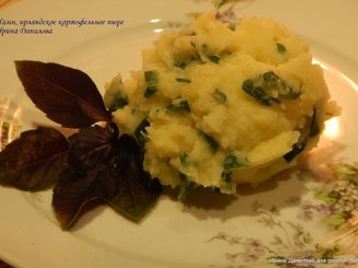 Чамп, ирландское картофельное пюре