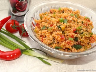 Кысыр - салат из булгура