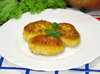 Рыбные котлеты с тыквой