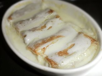Блины творожные заварные