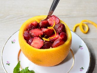 Десерт "Клубника по-итальянски"