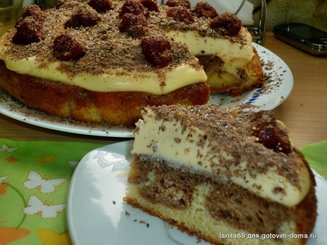 Пляцок волны Дуная с яблоками