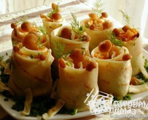 Закуска &quot;Пенёчки грибные&quot;
