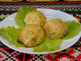 Кабачковые котлеты с фаршем в духовке
