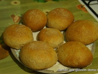 Булочки с отрубями