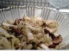 Салат из свежей капусты с жареными грибами