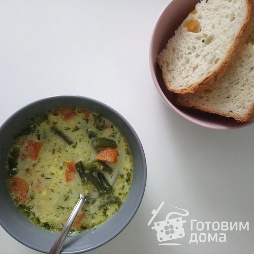 Суп из зеленой фасоли (ZUPA FASOLKOWA)