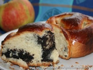 Яблочно-маковый пирог