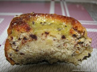 Маффины с киви и белым шоколадом
