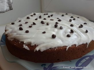 Французский деревенский пирог с медом и черносливом