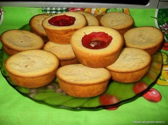 Кексы на кефире