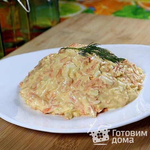 Салат из свежей моркови