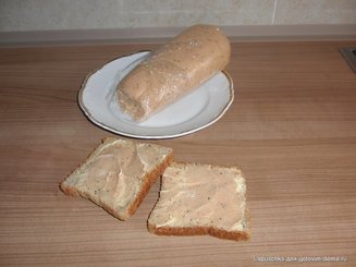 Постная "колбаса"из бобовых