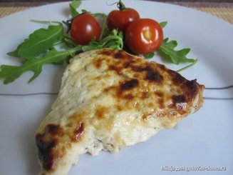 Запеченная свинина с пармезаном