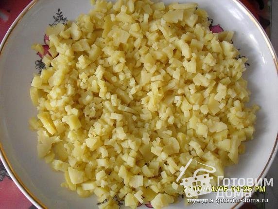 Салат из курицы &quot;Деревенский&quot; фото к рецепту 4