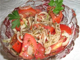 Закуска из помидор
