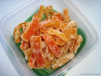 Апельсиновые цукаты