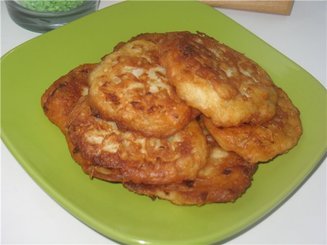Луковые оладушки