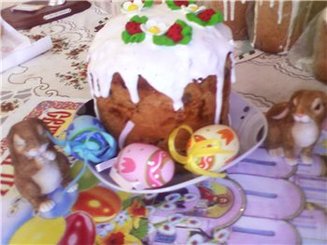 Кулич пасхальный "скорый"