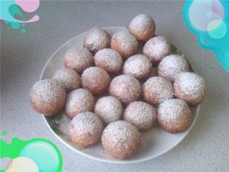 Творожные пончики