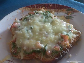 Испанский хлеб с помидорами — Pan Con Tomato