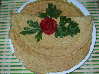 Драники в вафельнице