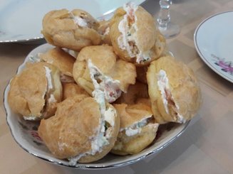 Заварное тесто на растительном масле для эклеров,профитролей
