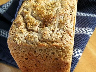 Ржаной хлеб с хлопьями и семечками (на закваске)