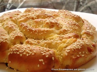 Хлеб с пармезаном и итальянскими травами