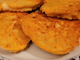 "Осенние" куриные оладьи-котлеты