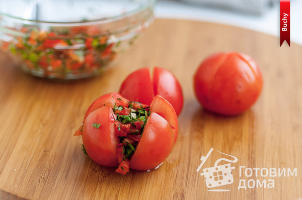 Фаршированные помидоры фото к рецепту 1