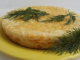 Рисово-кабачковая запеканка